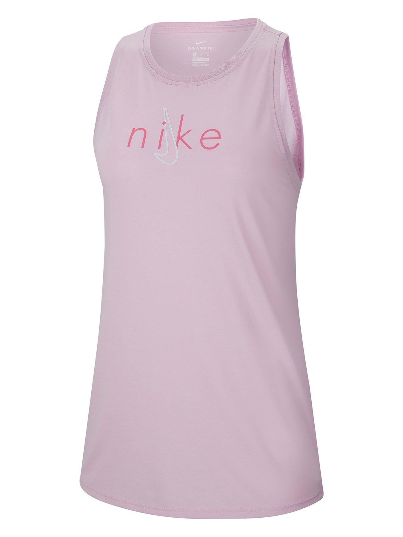 light pink nike top