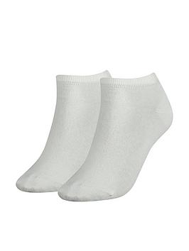 Tommy Hilfiger   Sneaker Socks 2-Pack - White