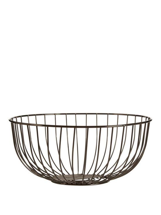 front image of premier-housewares-round-vertex-fruit-basket