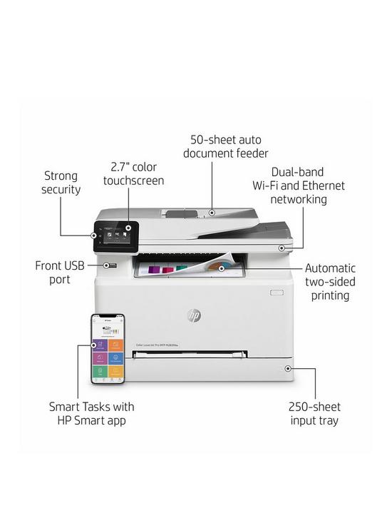 stillFront image of hp-laserjet-pro-mfp-m283fdw-colour-wireless-multifunction-printer