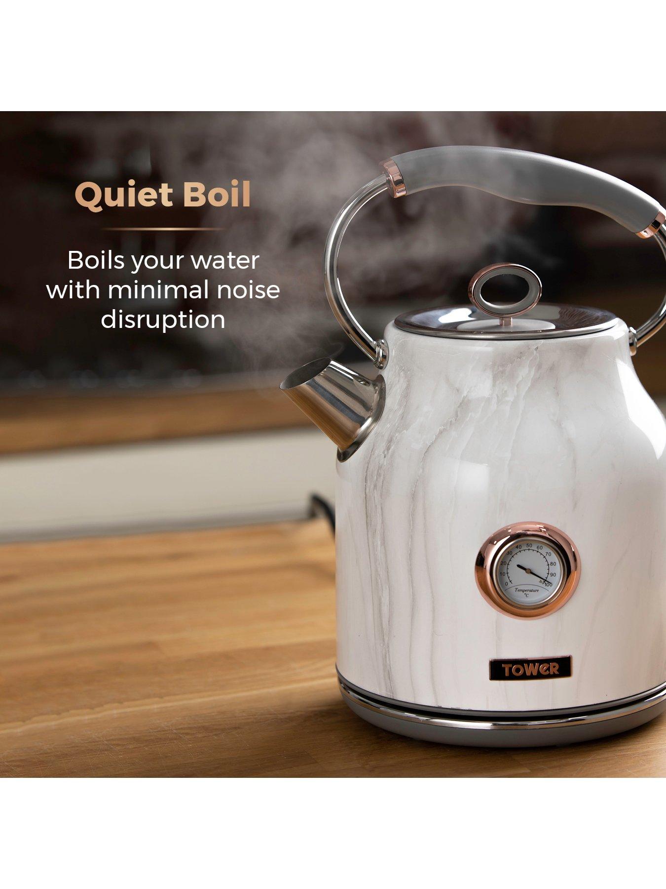 Image 3 of 6 of Tower 3KW&nbsp;1.7L Stainless Steel Kettle&nbsp;- Marble Rose Gold