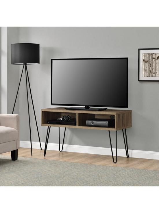 stillFront image of owen-tv-unit-walnut-fits-up-to-44-inch-tv