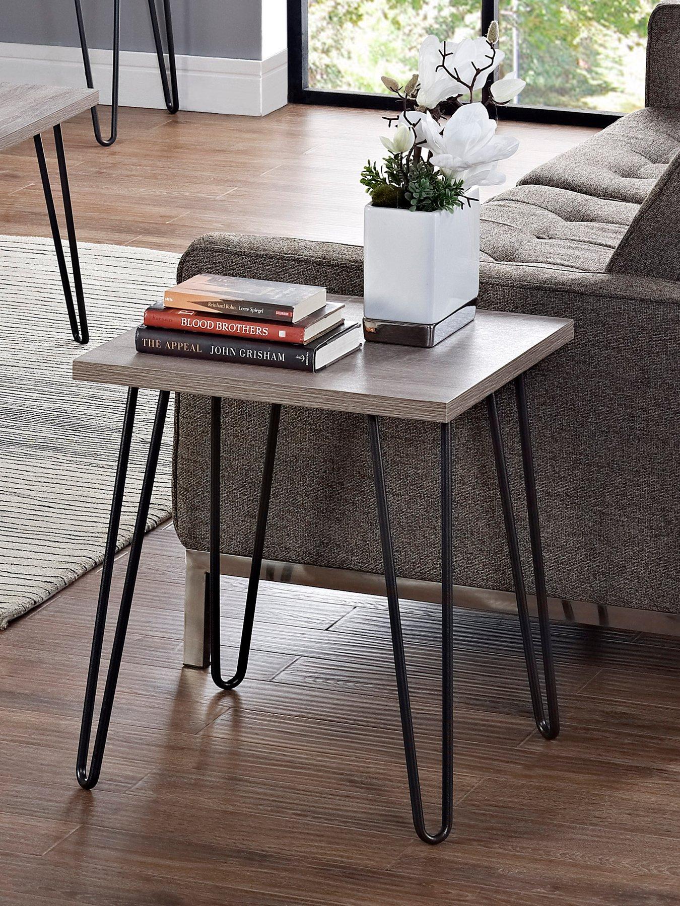 front image of dorel-home-owen-side-tablenbsp-nbspgrey-oak-effect