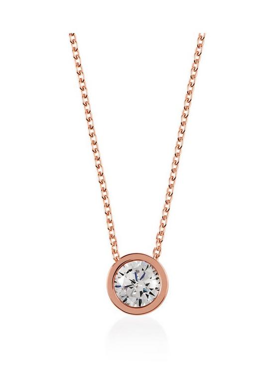 front image of radley-ryj2000nbsprose-gold-crystal-pendant-necklace