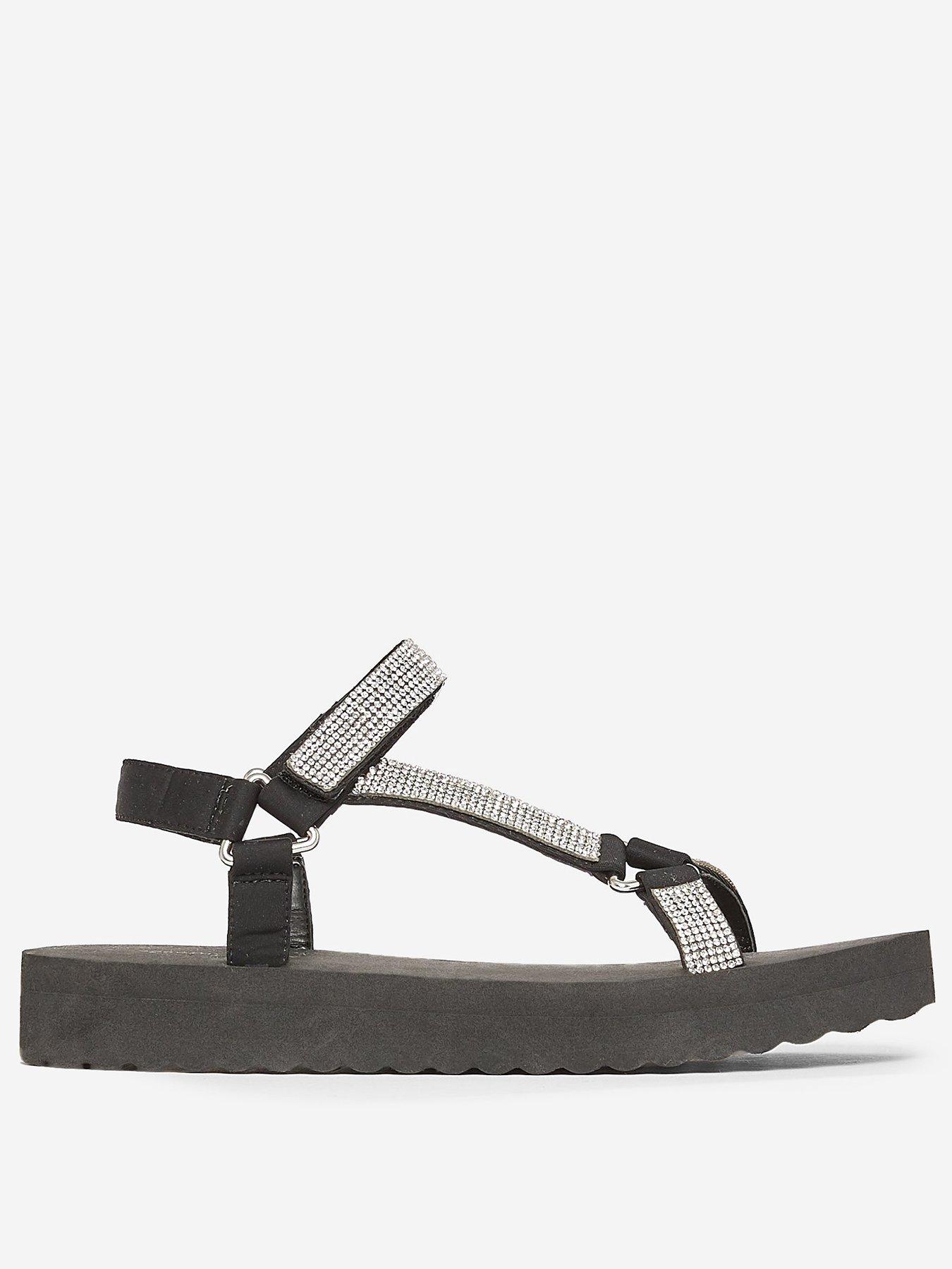 dorothy perkins black sandals