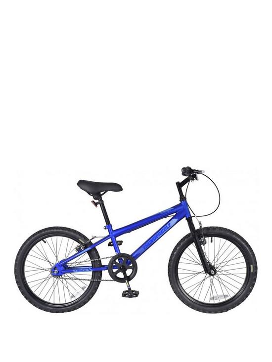 front image of concept-thunderbolt-boys-10-inch-frame-20-inch-wheel-bike-blue