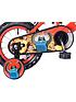  image of concept-cybot-boys-75-inch-frame-14-inch-wheel-bike-red