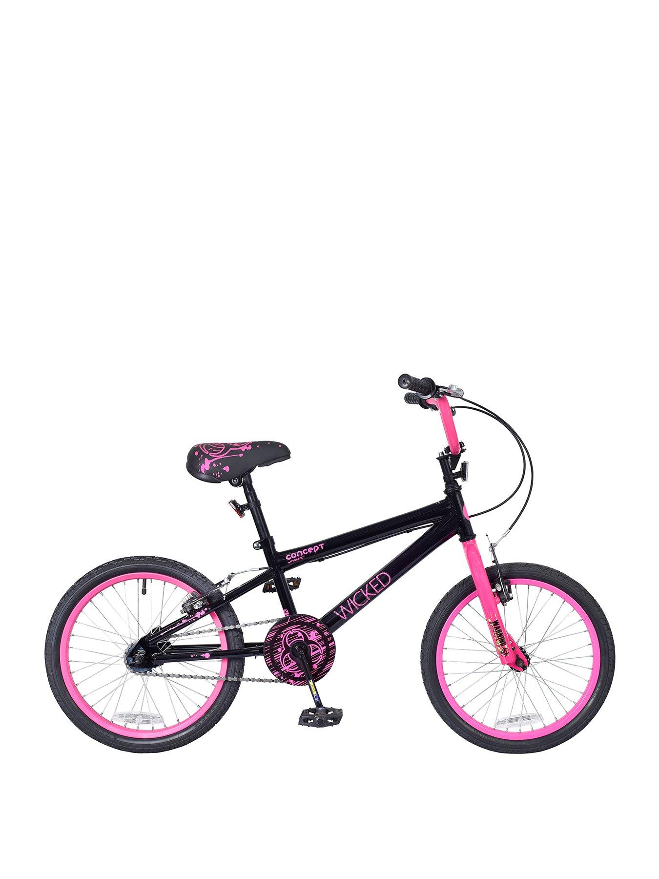 18 inch pink bike