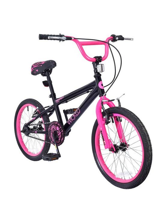 stillFront image of concept-wicked-girls-9-inch-frame-18-inch-wheel-bmx-bike-black-pink