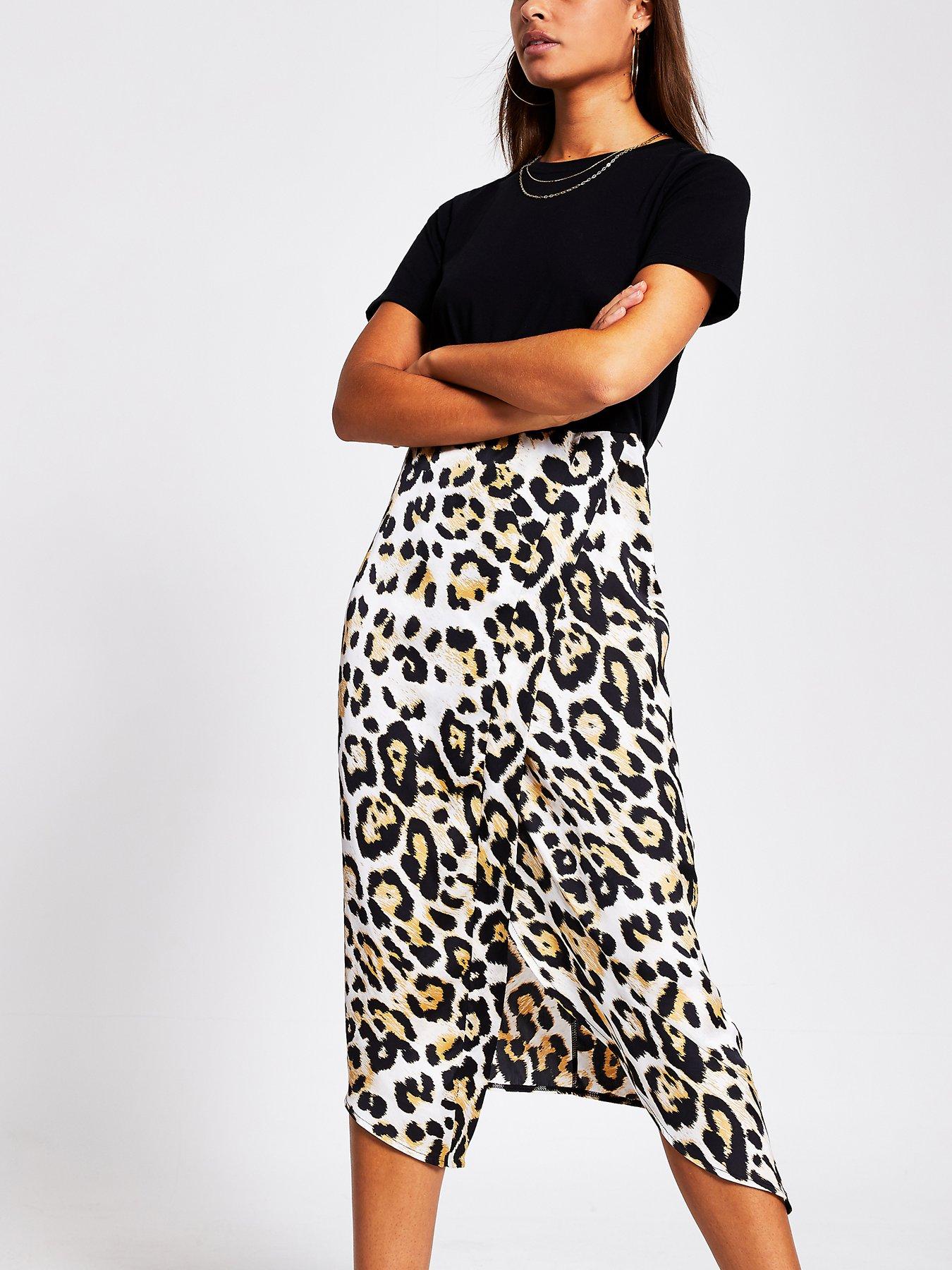 river island jersey dress