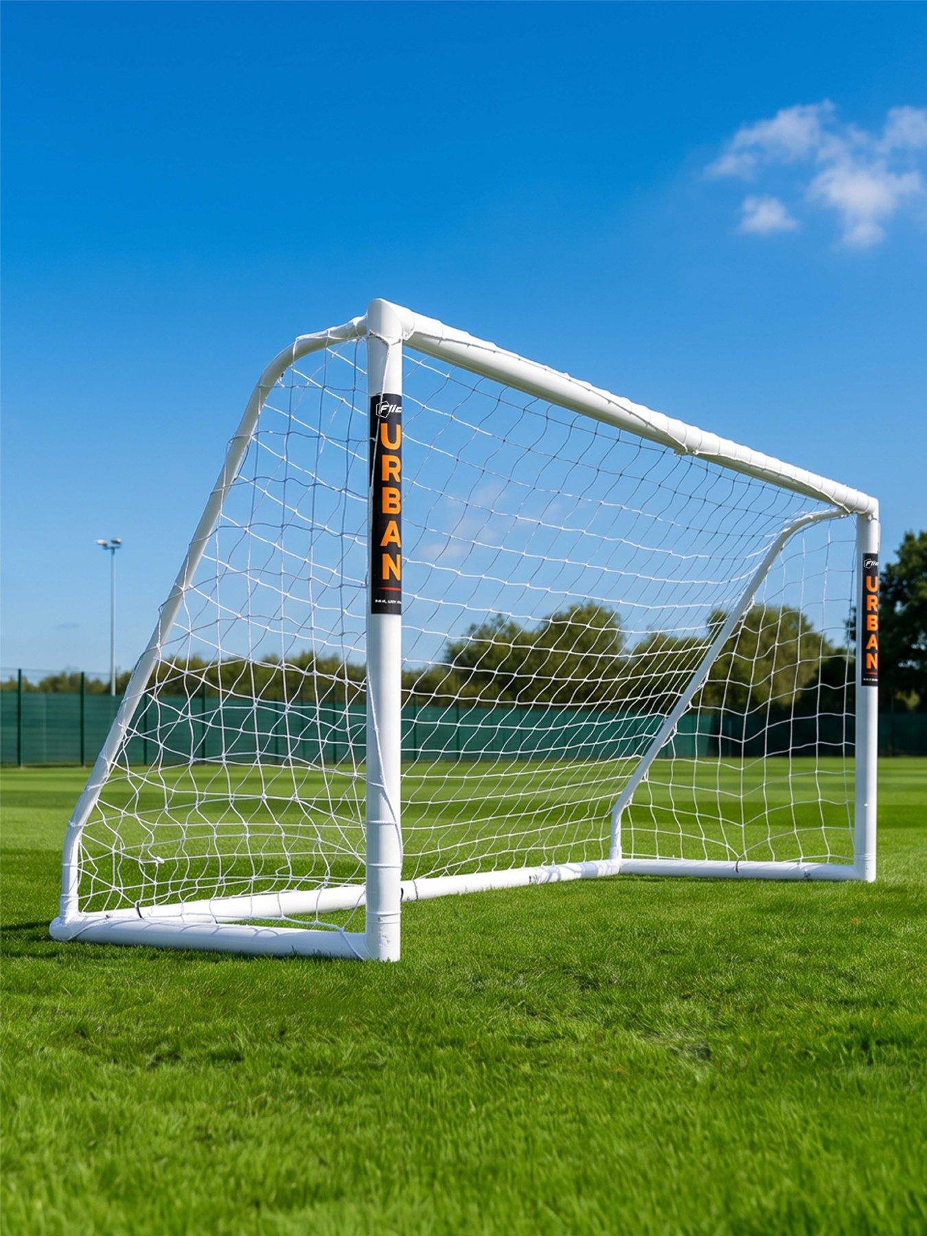 Image 1 of 8 of Football Flick 8 x 4ft Match Goal - 3 Year Guarantee