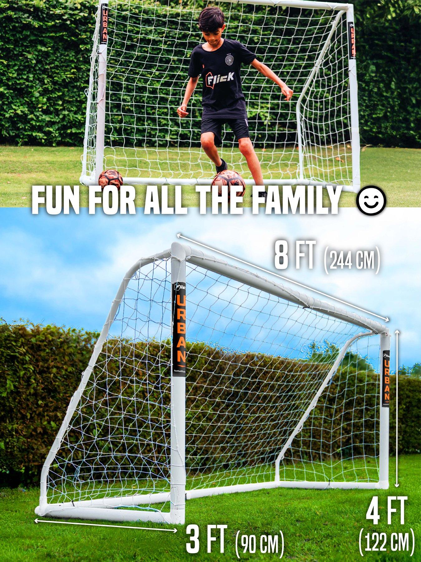 Image 3 of 8 of Football Flick 8 x 4ft Match Goal - 3 Year Guarantee