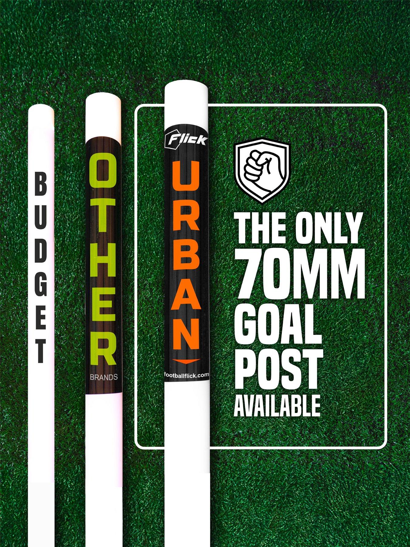  image of football-flick-8ftnbspx4ft-urban-match-goal-with-integrated-locking-system