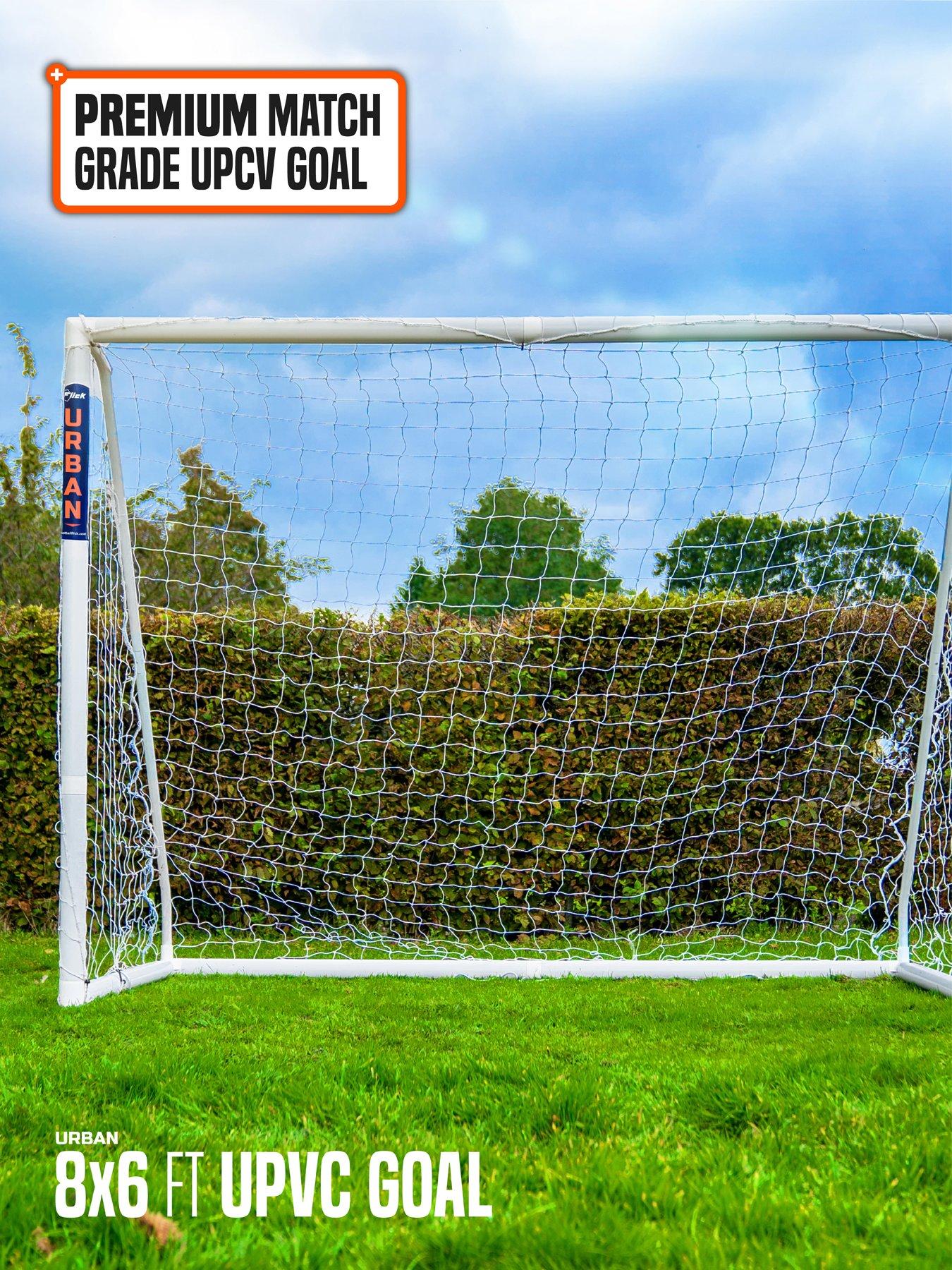Image 2 of 8 of Football Flick 8x6 Urban Match Goal with Integrated Locking System