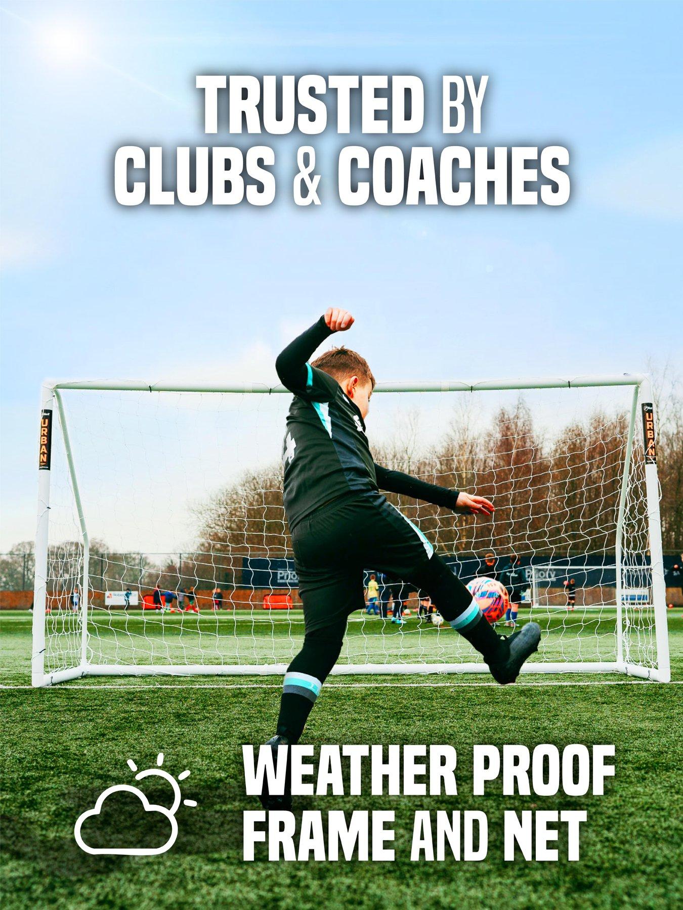 Image 6 of 8 of Football Flick 8x6 Urban Match Goal with Integrated Locking System