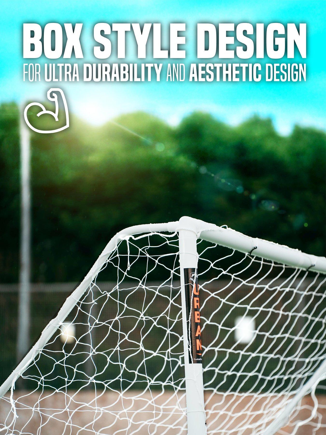 Image 7 of 8 of Football Flick 8x6 Urban Match Goal with Integrated Locking System