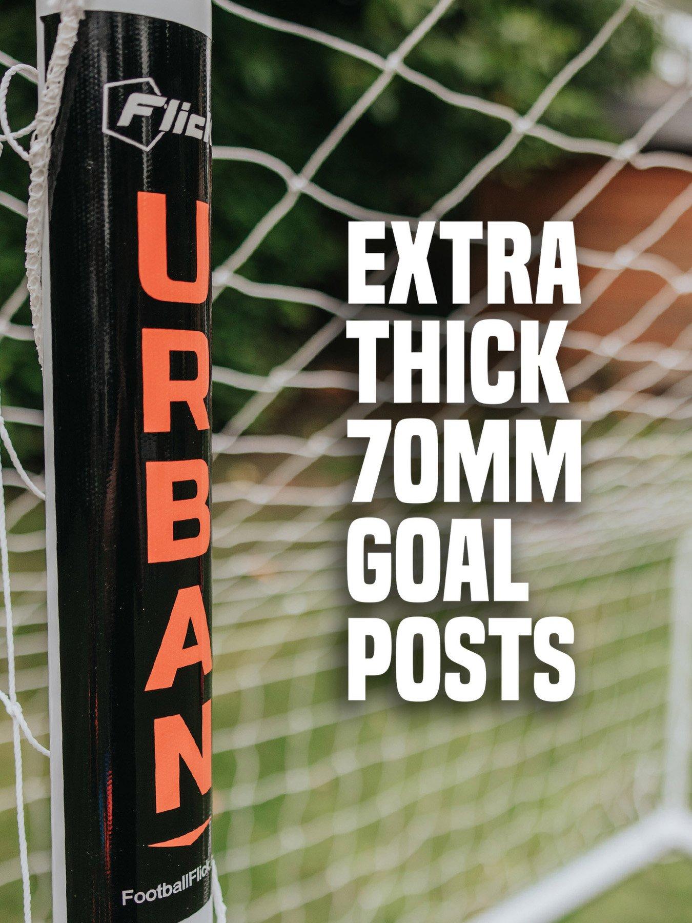  image of football-flick-6x4-urban-match-goal-with-integrated-locking-system