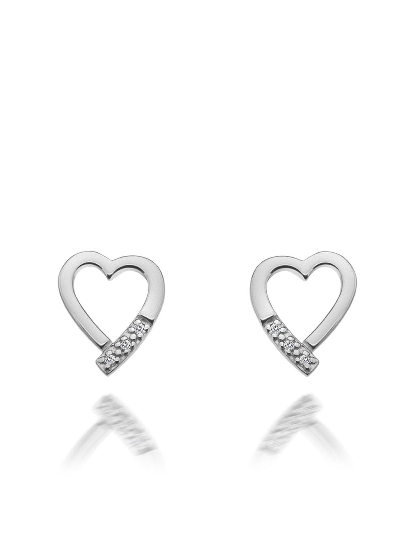 Hot diamonds online stud earrings