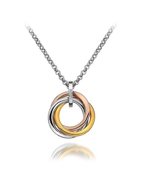 hot-diamonds-calm-pendant-tri-colour-necklace