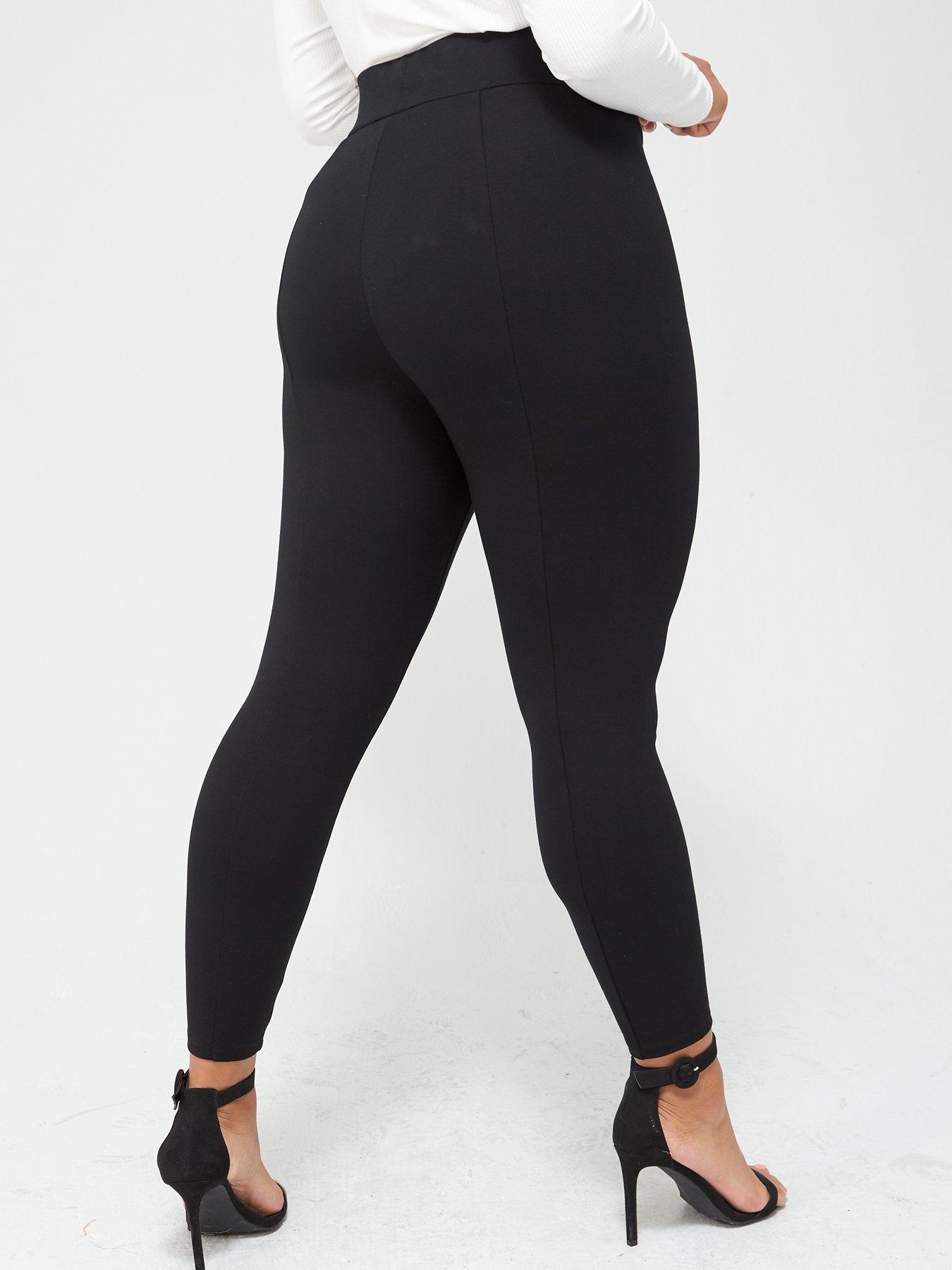 V by Very Curve Power Stretch Sculpting High Waist Leggings - Black