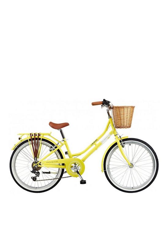 front image of viking-belgravia-13-inch-yellow-womens-bike