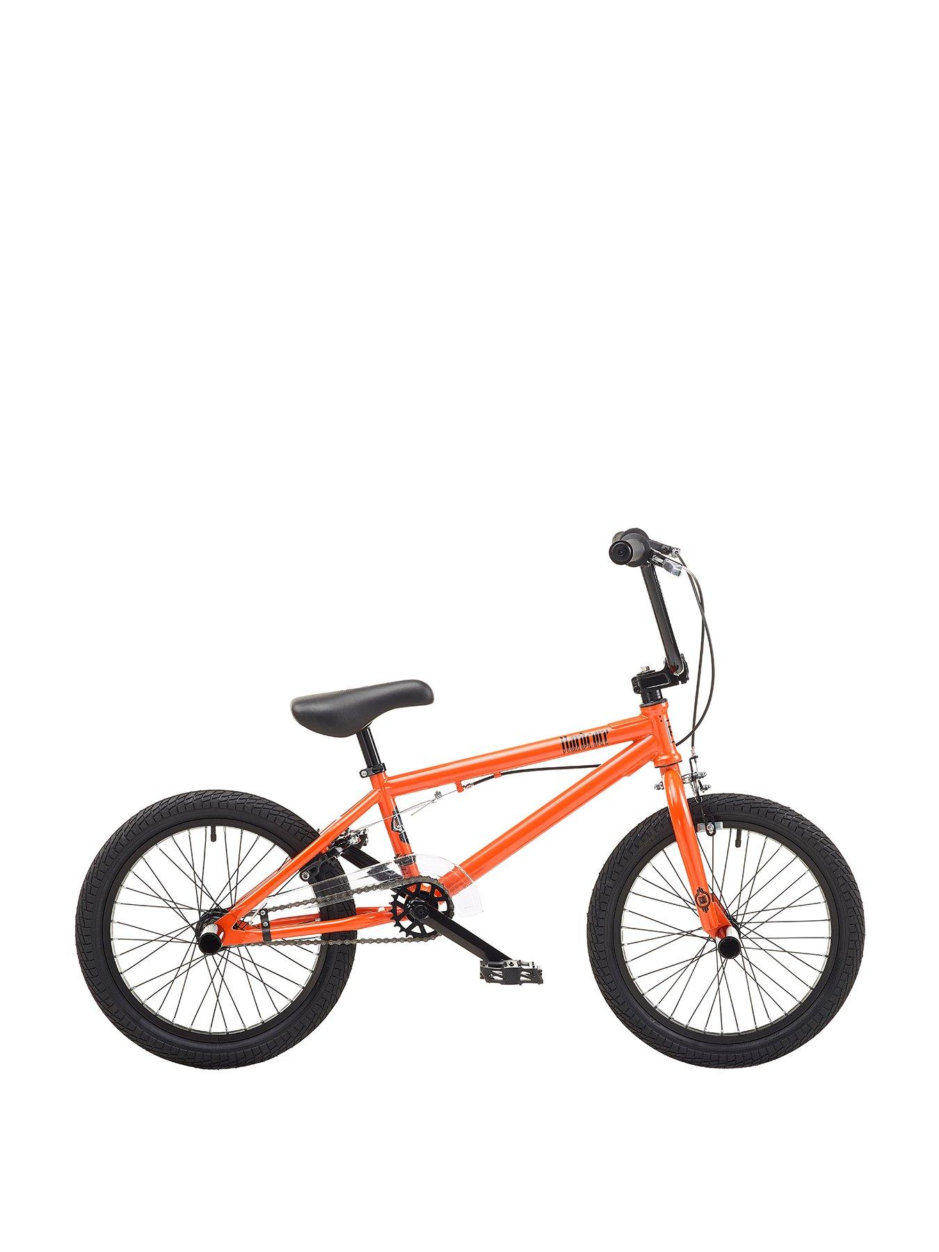 orange boys bike