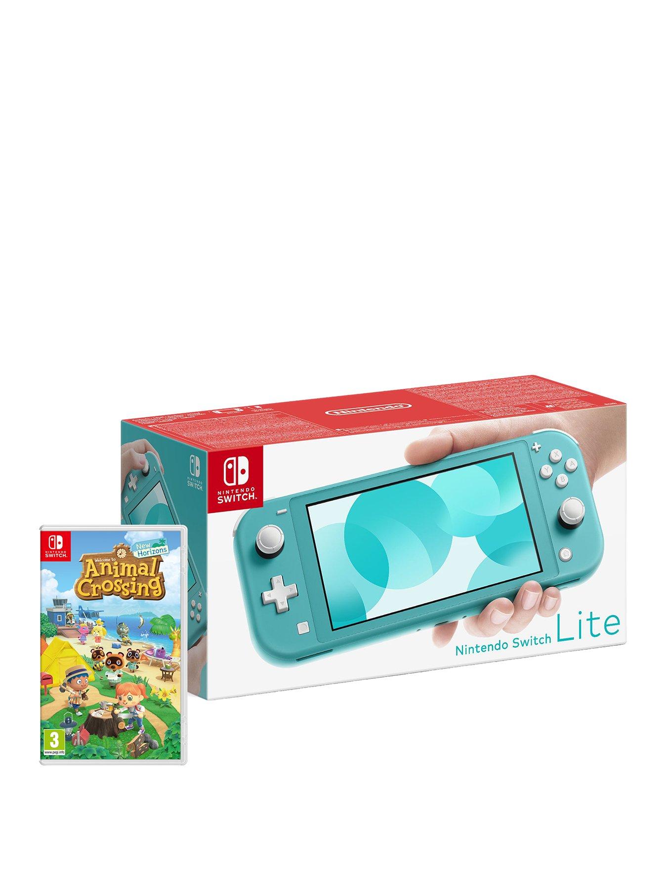 Image 1 of 7 of Nintendo Switch Lite&nbsp;Console + Animal Crossing New Horizon