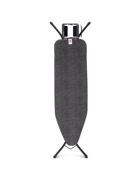 brabantia-ironing-board-b-with-black-denim-print-cover