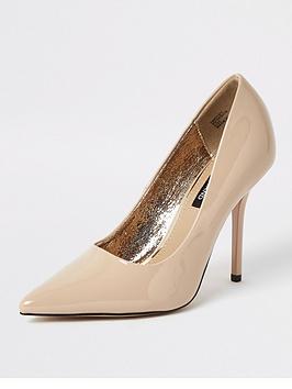 River Island River Island Wide Fit Court Shoe - Nude Picture