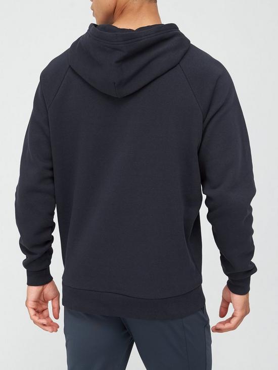stillFront image of under-armour-training-rival-fleece-multi-logo-hoodie-blackwhite