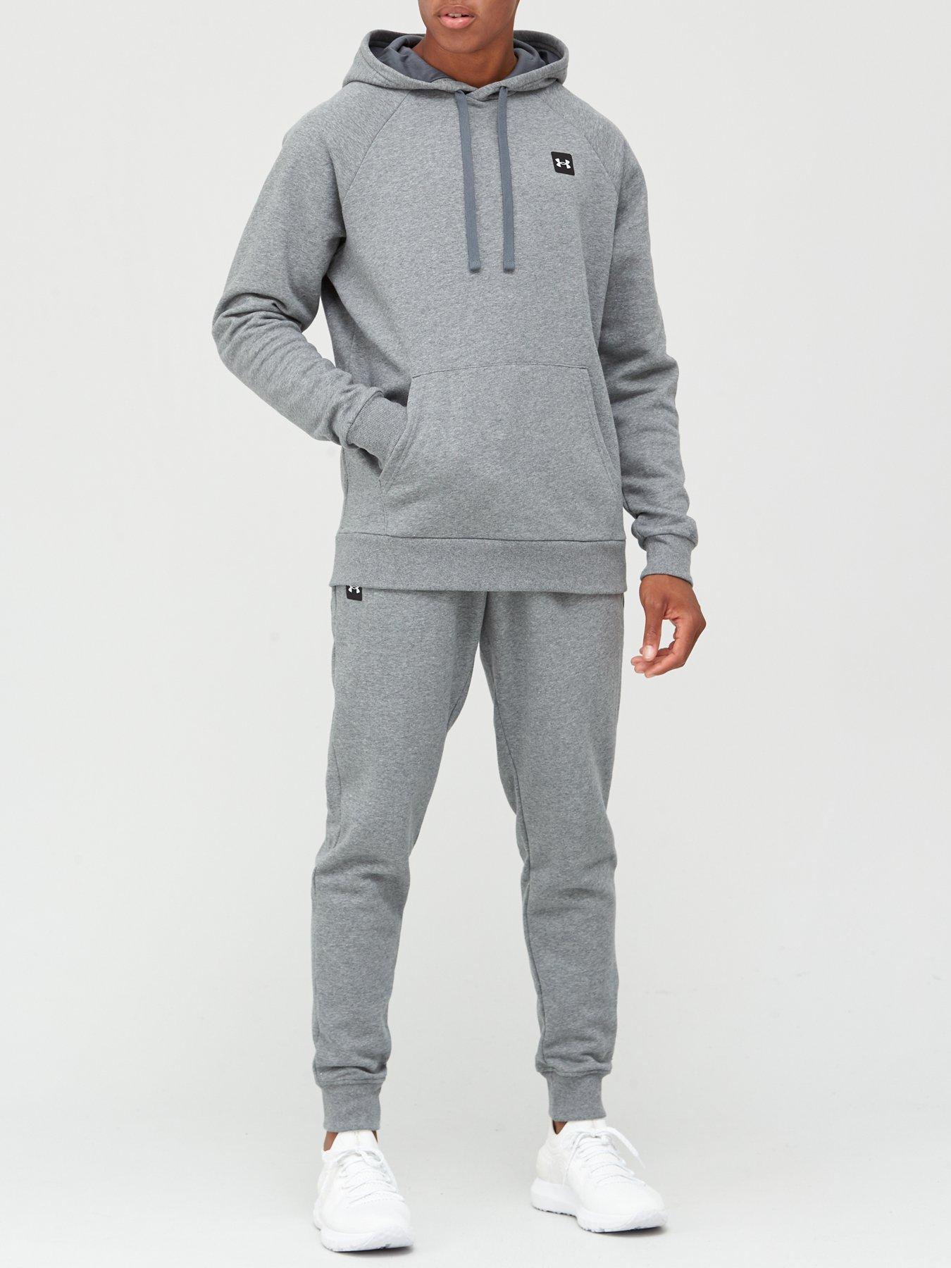 Under Armour Mens Unstoppable Fleece Full Zip - Grey