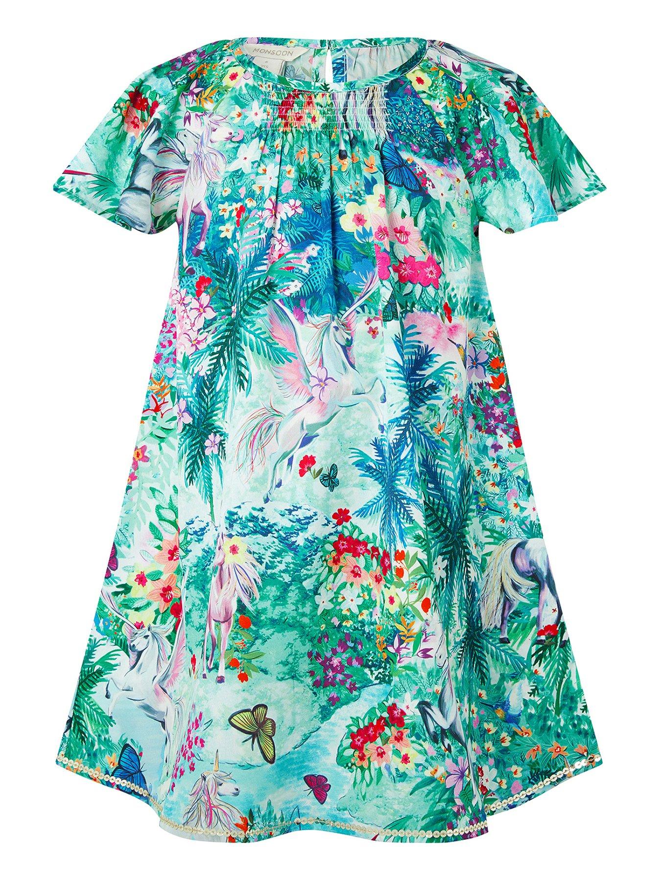 monsoon girls unicorn dress