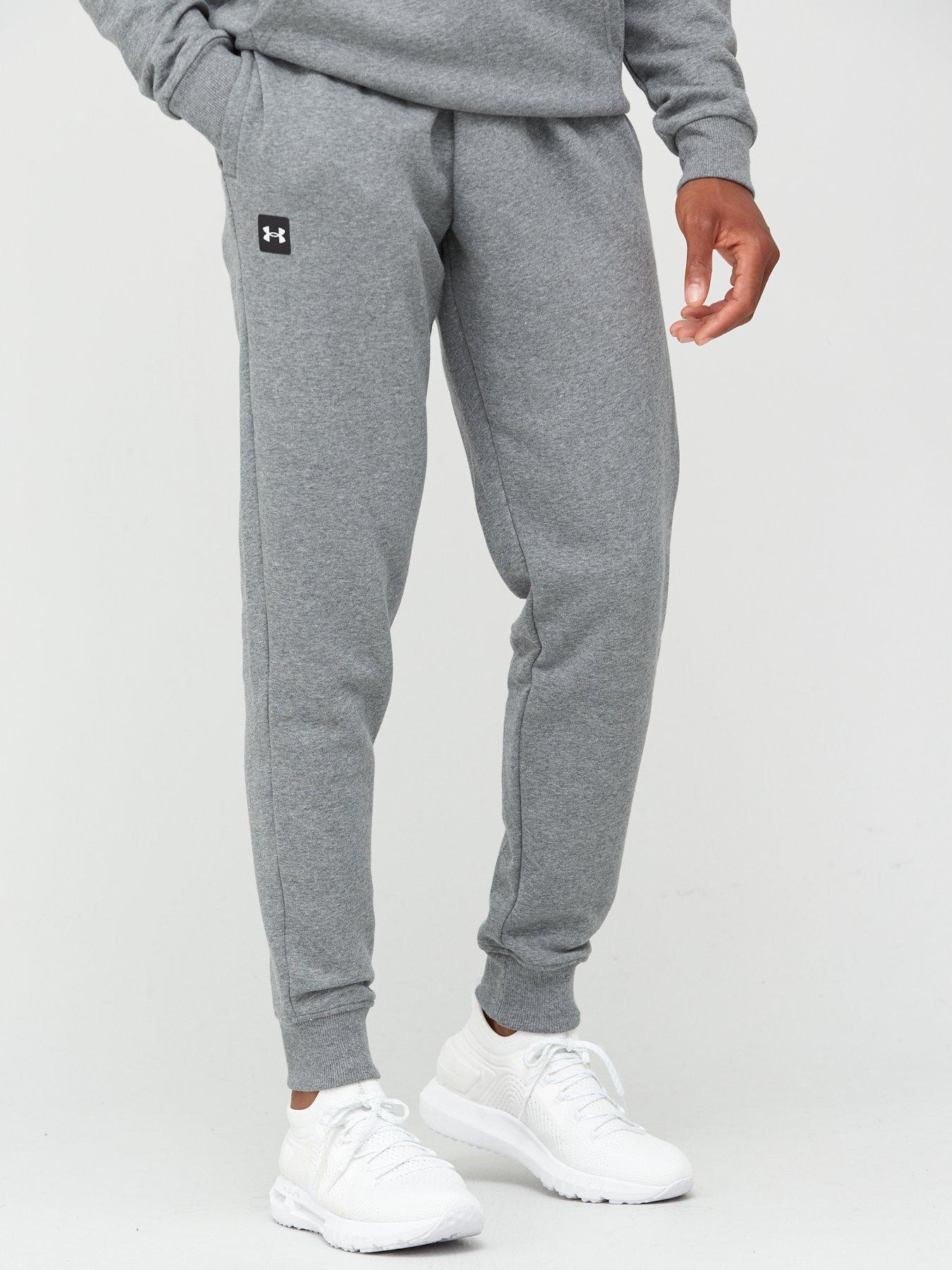 grey and white tracksuit mens