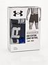  image of under-armour-3-pack-ofnbspcharged-cotton-boxers-grey