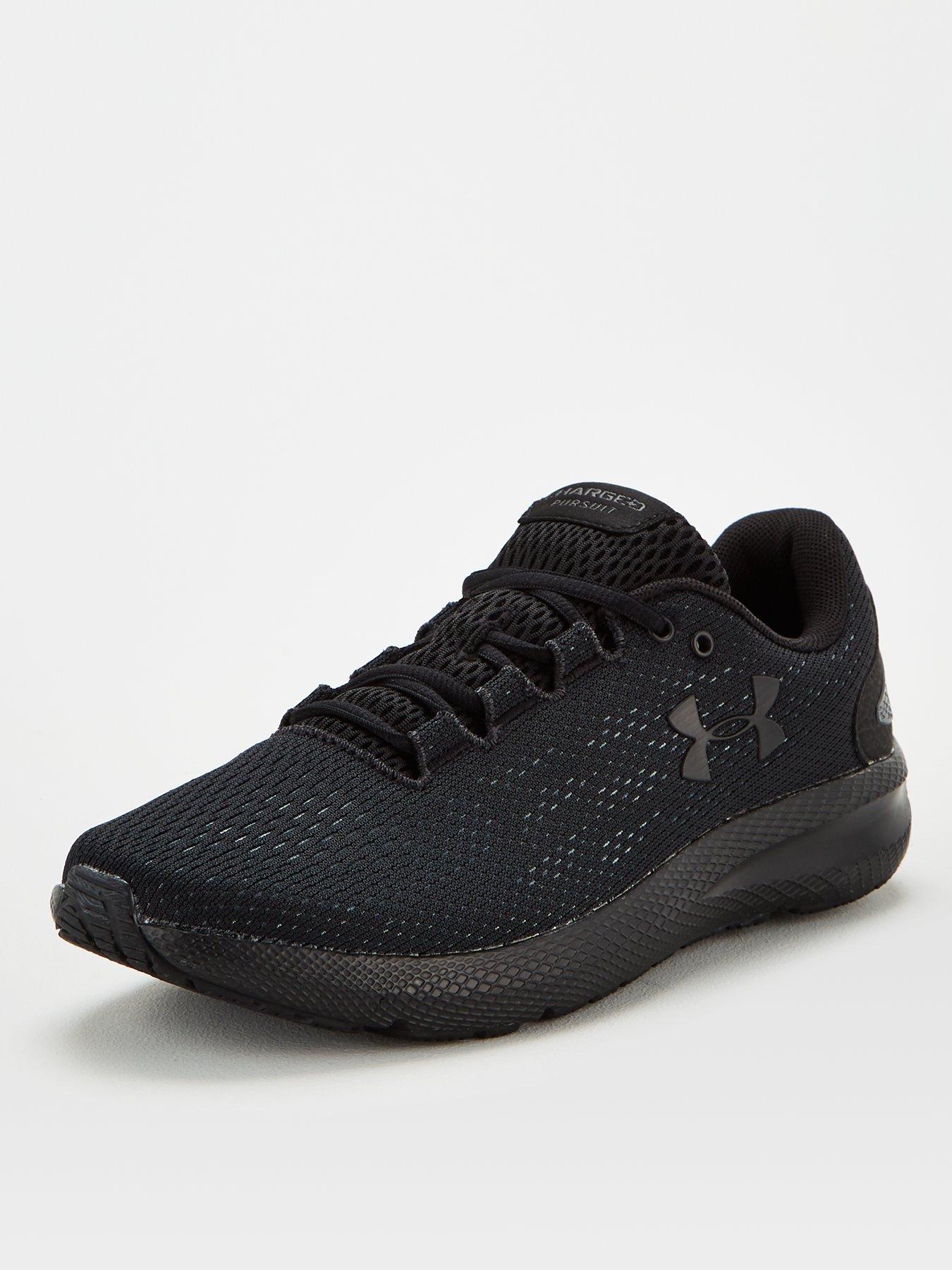 under armour black trainers womens