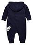  image of nike-baby-french-terry-coverall-navy