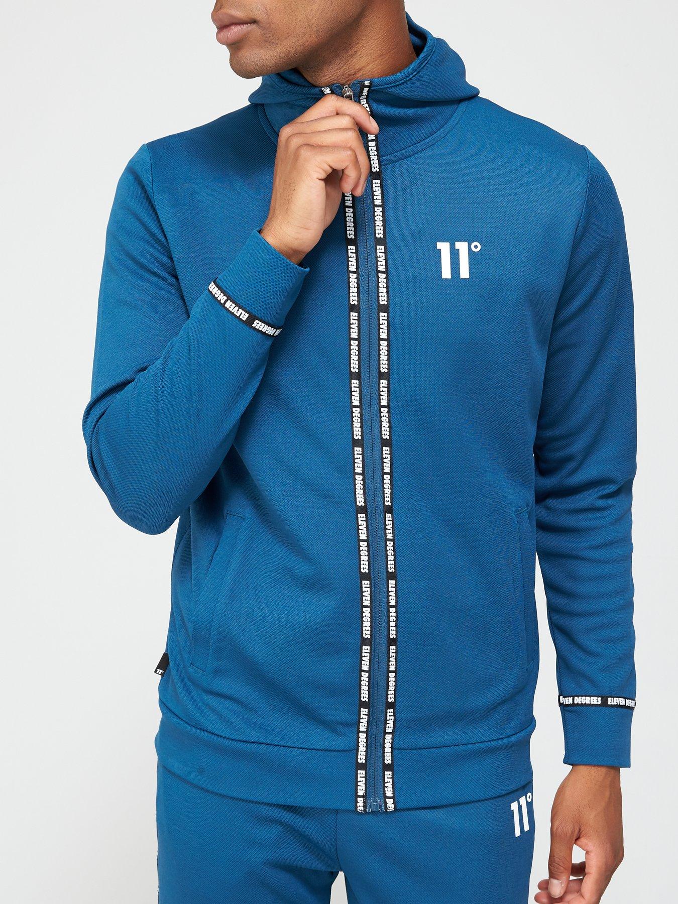 blue 11 degrees hoodie