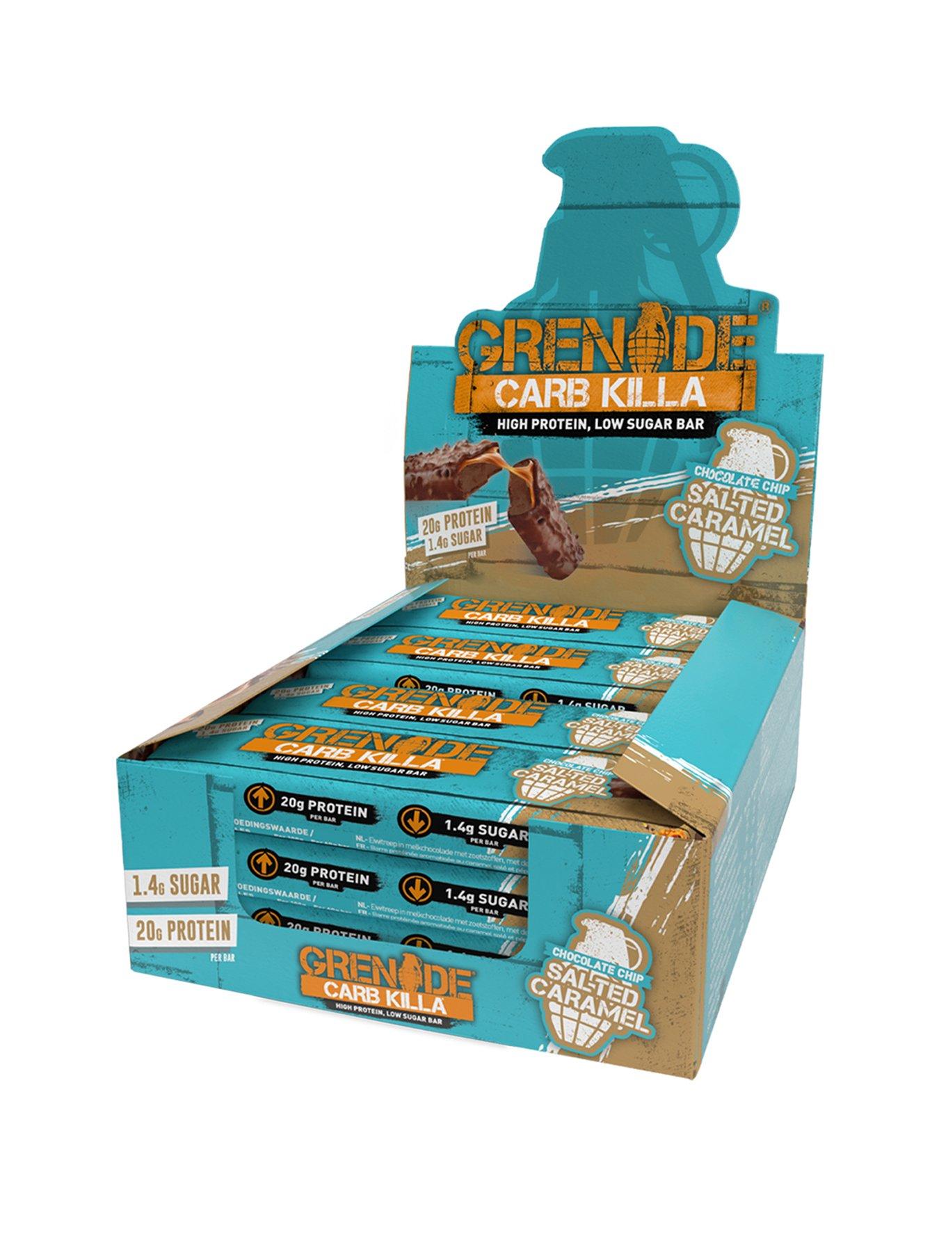 undefined Carb Killa Bars Chocolate Chip Salted Caramel (Box of 12)