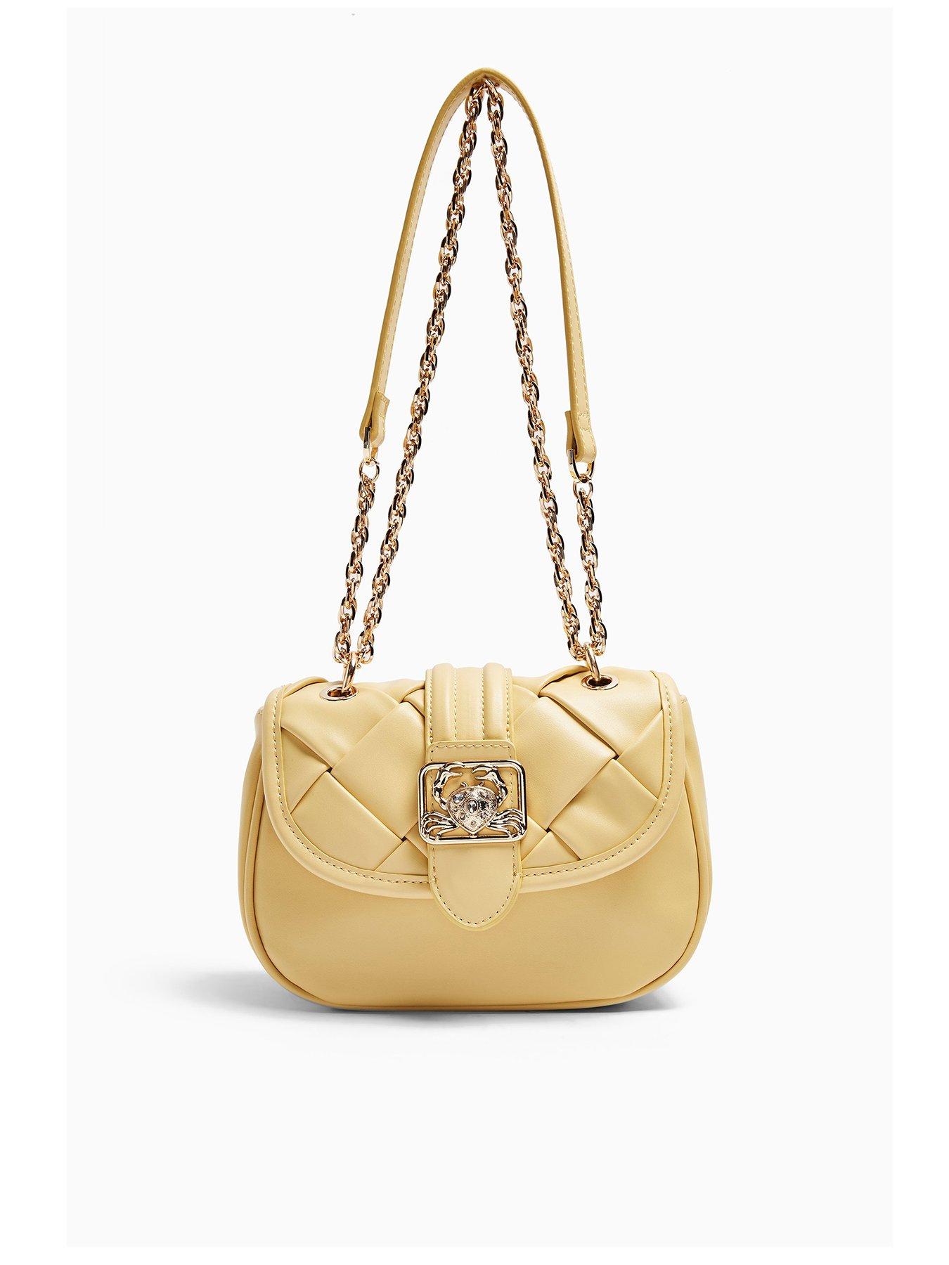 topshop yellow bag