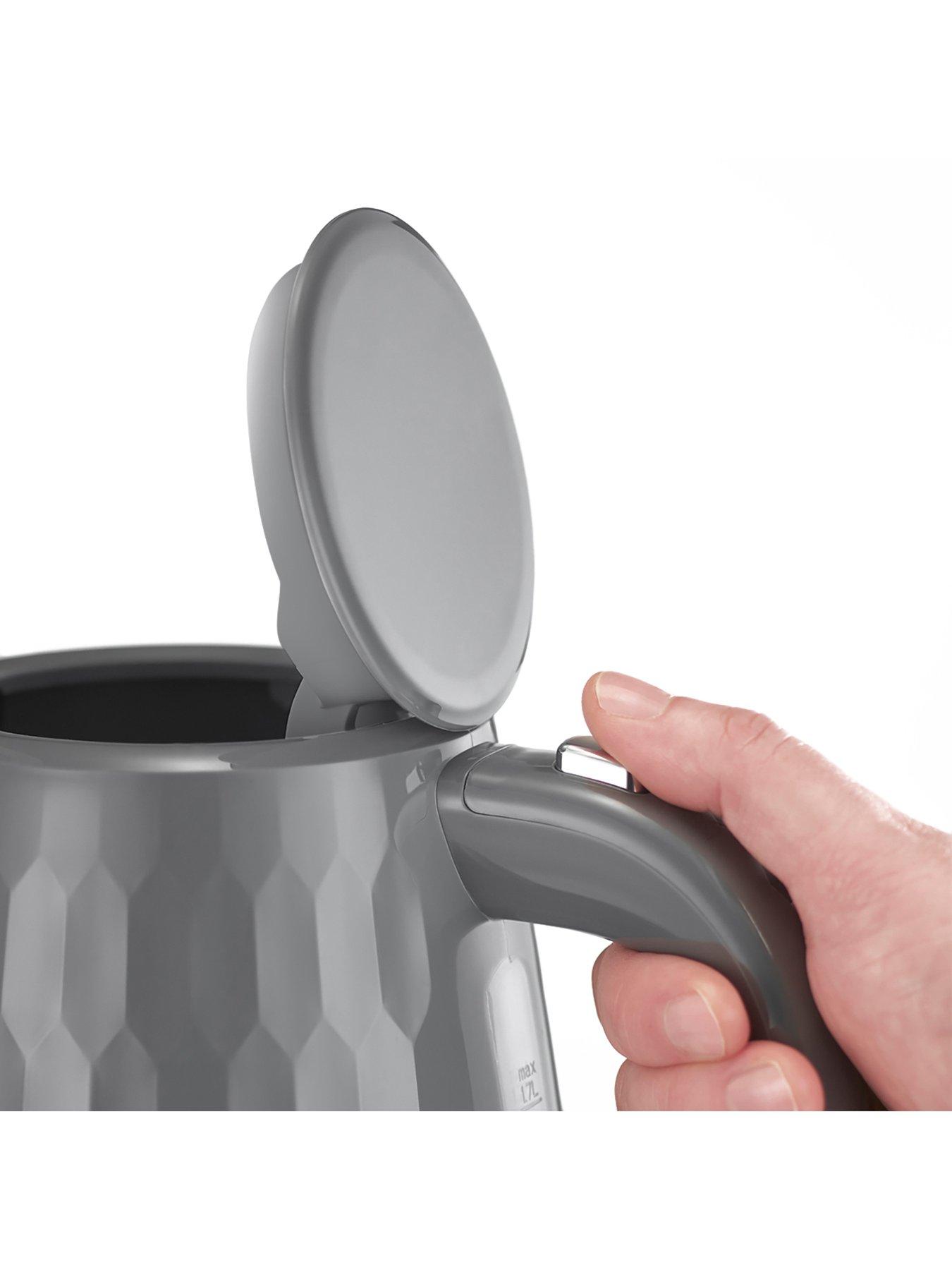 Image 5 of 8 of Russell Hobbs Honeycomb Grey Plastic Kettle - 26053