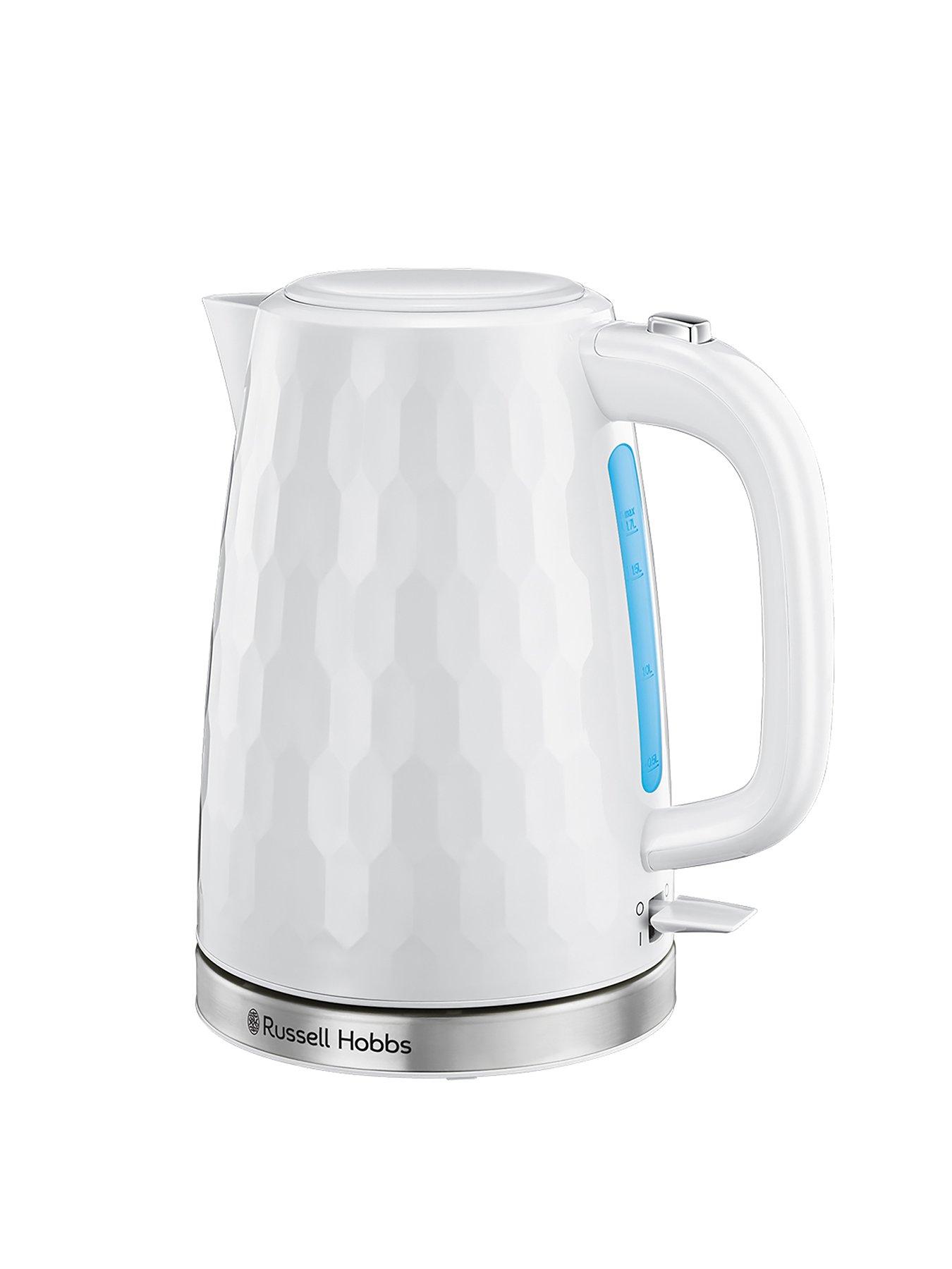 Russell hobbs white cheap diamond kettle