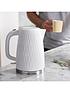  image of russell-hobbs-honeycomb-white-plastic-kettle-26050