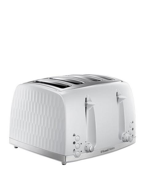 russell-hobbs-honeycomb-4-slice-white-plastic-toaster-26070
