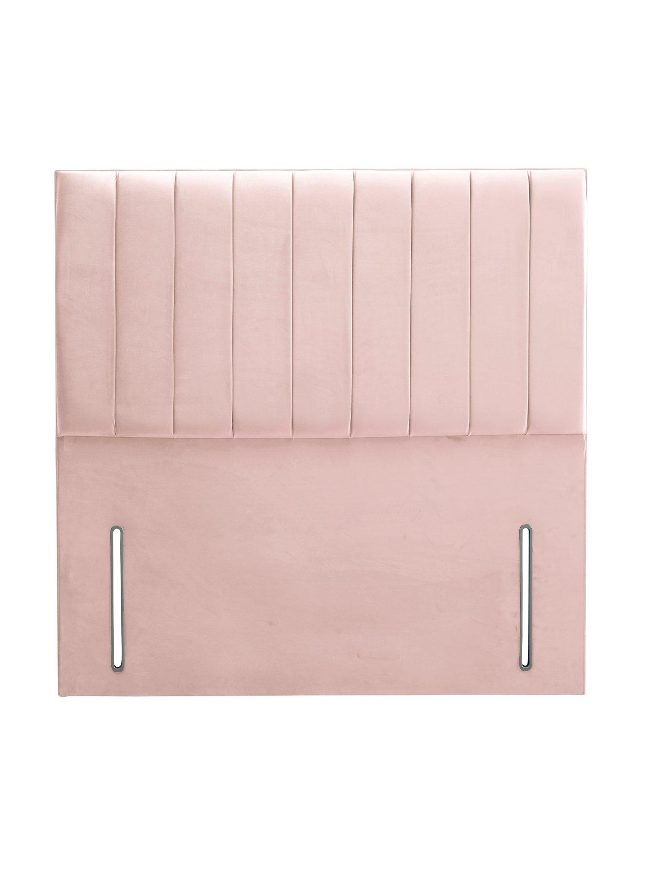 Shire Beds Liberty Velvet Headboard - Blush - FSC® Certified