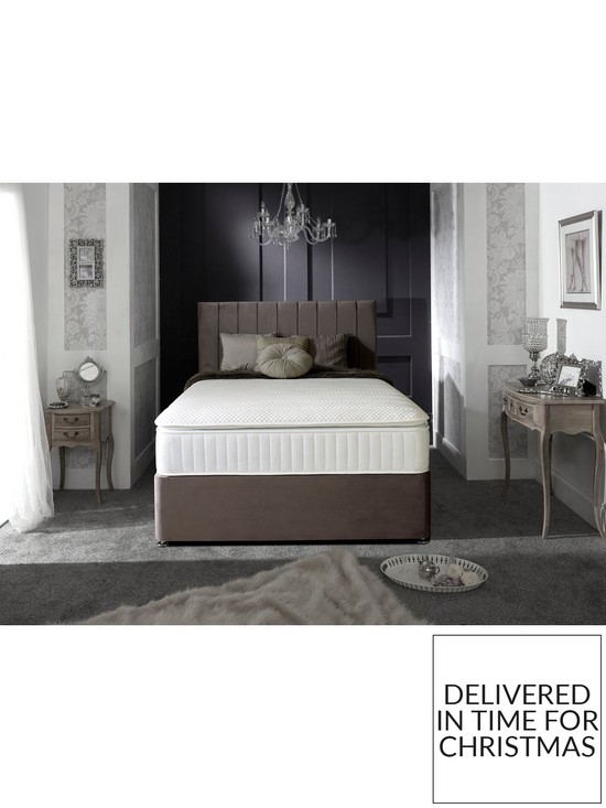 front image of shire-beds-liberty-velvet-divannbspheadboard-grey