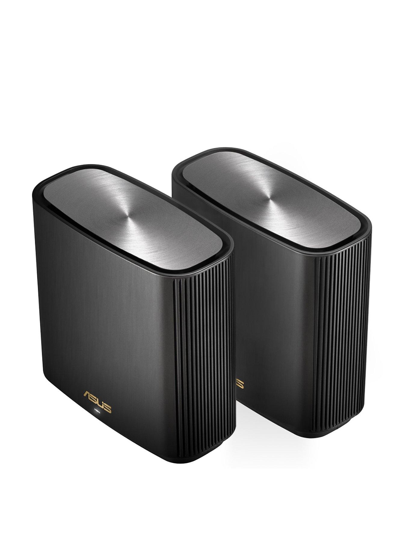undefined ZenWiFi XT8 (2 Pack) WiFi 6 AX6600 Whole Home WiFi Tri-Band Mesh System - PS5 compatible