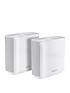  image of asus-zenwifi-xt8-2-pack-wifi-6-ax6600-whole-home-wifi-tri-band-mesh-system-ps5-compatible