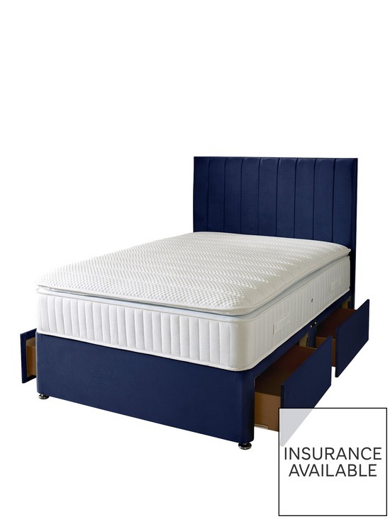 front image of liberty-1000-pocket-pillow-topnbspdivan-bed-with-storage-options-excludes-headboard