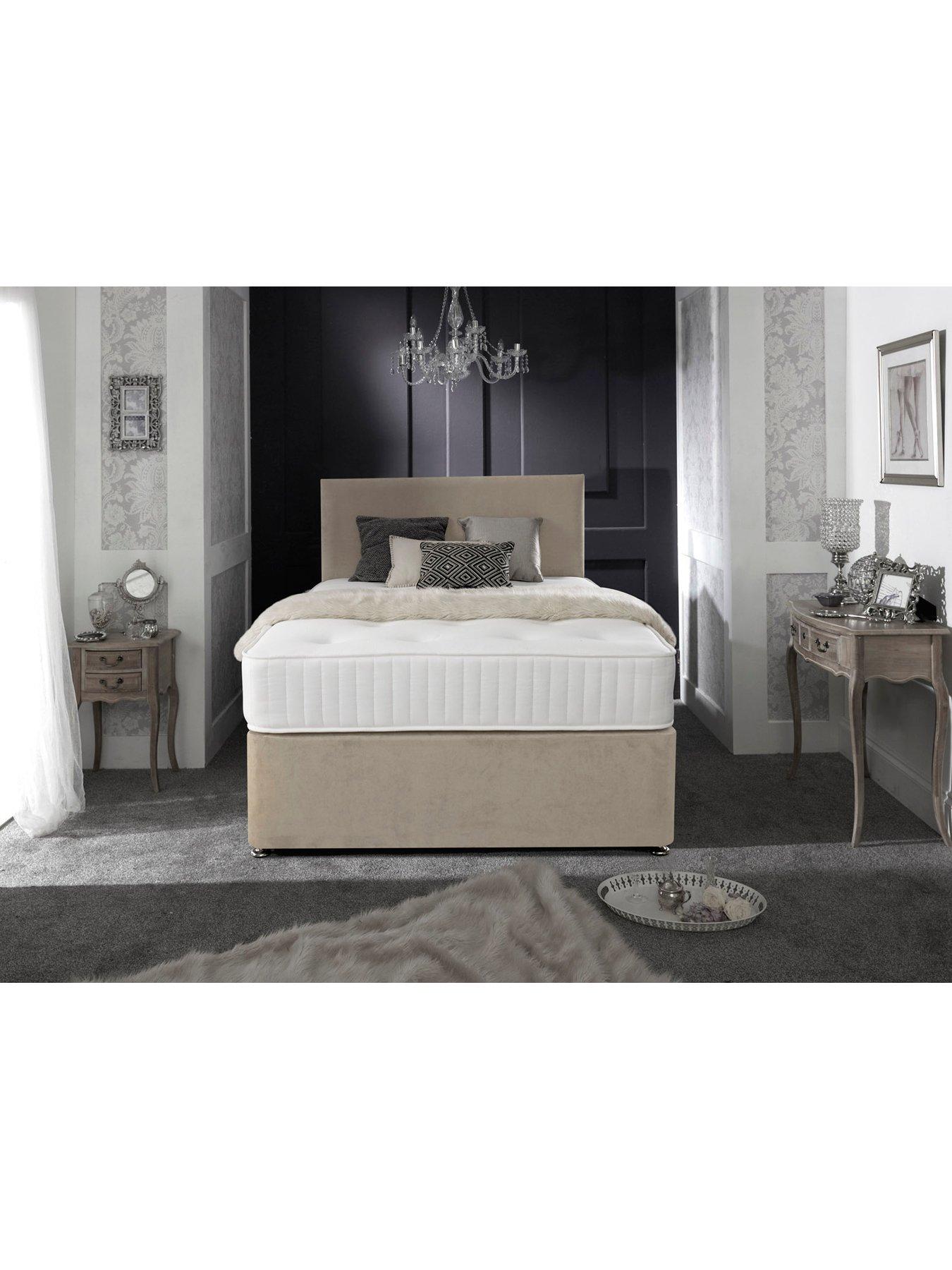 Divan bed has no deals holes for headboard