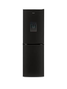 Candy   Cmcl 5172Bwdk 55Cm Wide Fridge Freezer With Water Dispenser - Black